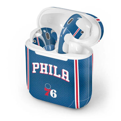 NBA Philadelphia 76ers Jersey Apple AirPods Skin