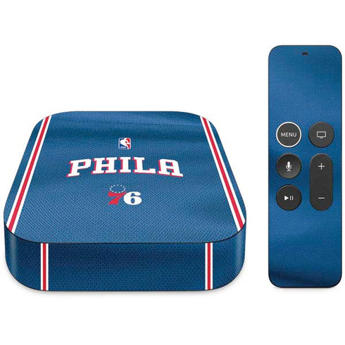 NBA Philadelphia 76ers Jersey Apple TV Skin