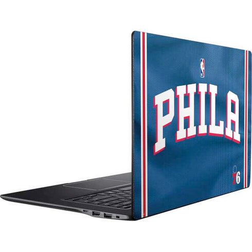 NBA Philadelphia 76ers Jersey Ativ Book 9 (15.6in 2014) Skin