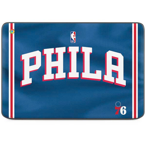 NBA Philadelphia 76ers Jersey HP Chromebook Skin