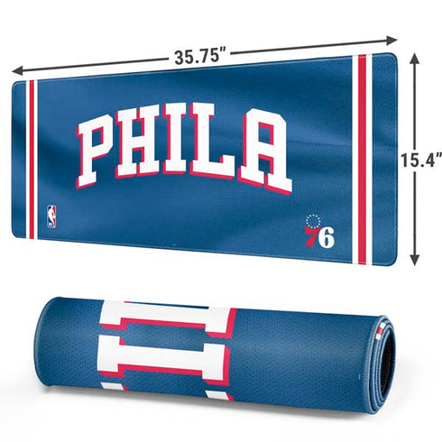 NBA Philadelphia 76ers Jersey Gaming Mouse Pad