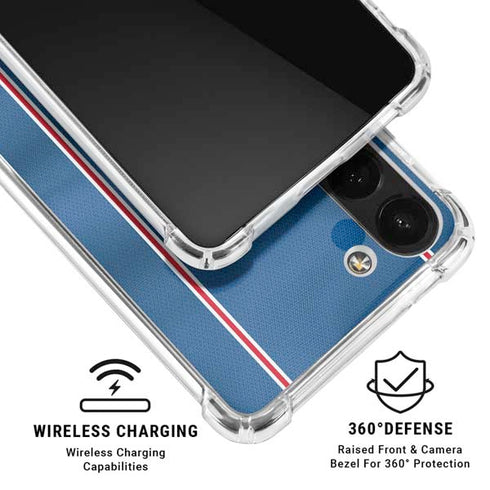 NBA Philadelphia 76ers Jersey Galaxy A13 5G Clear Case