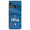 NBA Philadelphia 76ers Jersey Galaxy A20 Clear Case