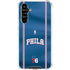NBA Philadelphia 76ers Jersey Galaxy A54 5G Clear Case
