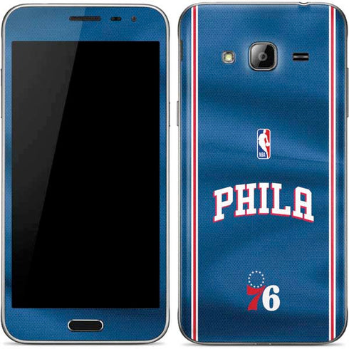 NBA Philadelphia 76ers Jersey Galaxy J3 Skin