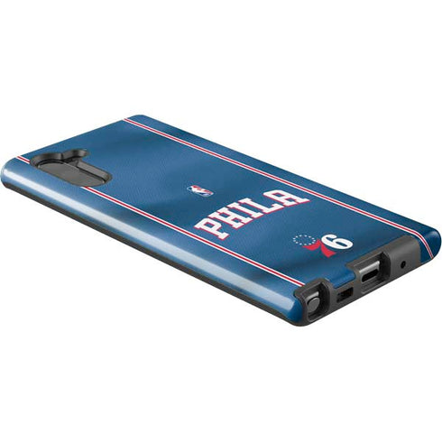 NBA Philadelphia 76ers Jersey Galaxy Note 10 Pro Case
