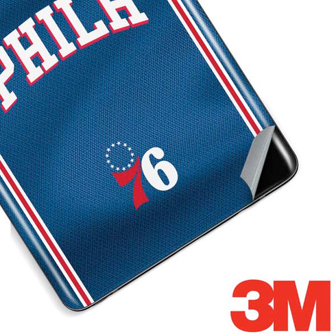 NBA Philadelphia 76ers Jersey Galaxy Note 8 Skin