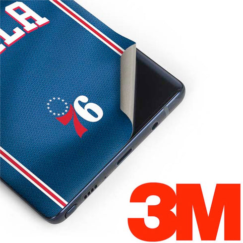 NBA Philadelphia 76ers Jersey Galaxy Note 9 Skin