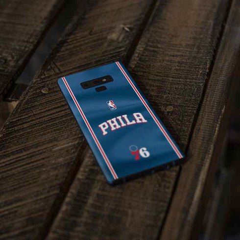 NBA Philadelphia 76ers Jersey Galaxy Note 9 Skin