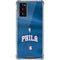 NBA Philadelphia 76ers Jersey Galaxy Note20 5G Clear Case