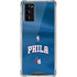 NBA Philadelphia 76ers Jersey Galaxy Note20 5G Clear Case
