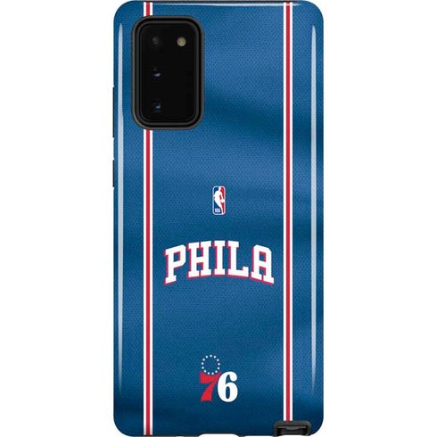 NBA Philadelphia 76ers Jersey Galaxy Note20 5G Pro Case