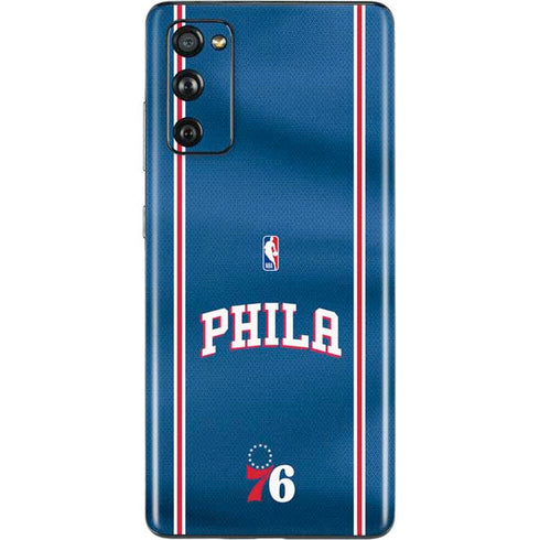 NBA Philadelphia 76ers Jersey Galaxy S20 Fan Edition Skin