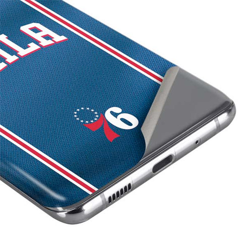 NBA Philadelphia 76ers Jersey Galaxy S20 Plus Skin