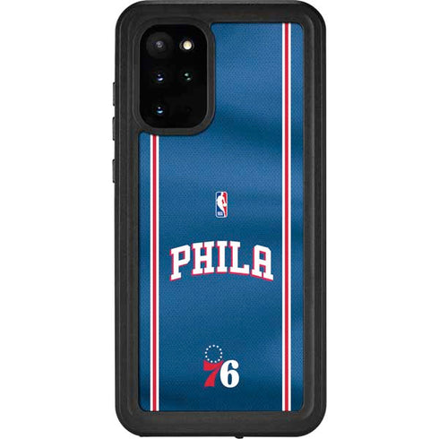 NBA Philadelphia 76ers Jersey Galaxy S20 Plus Waterproof Case