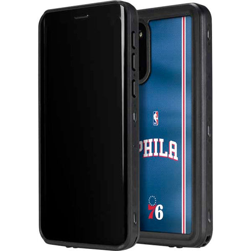 NBA Philadelphia 76ers Jersey Galaxy S20 Plus Waterproof Case