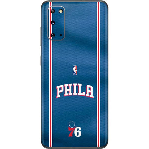 NBA Philadelphia 76ers Jersey Galaxy S20 Skin