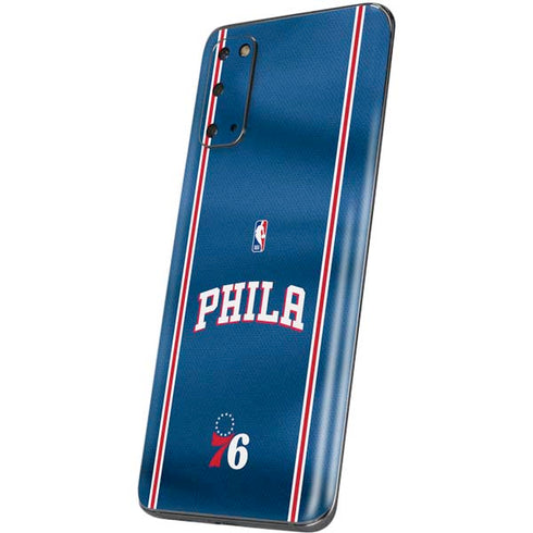 NBA Philadelphia 76ers Jersey Galaxy S20 Skin