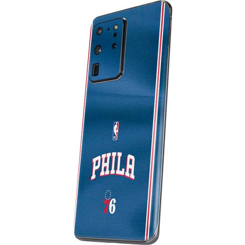 NBA Philadelphia 76ers Jersey Galaxy S20 Ultra 5G Skin