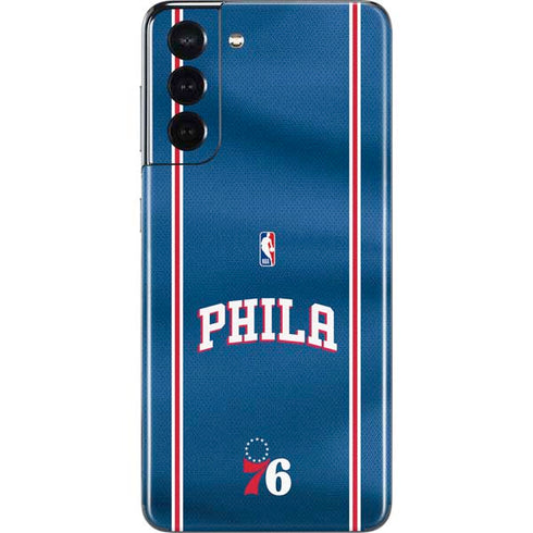 NBA Philadelphia 76ers Jersey Galaxy S21 5G Skin