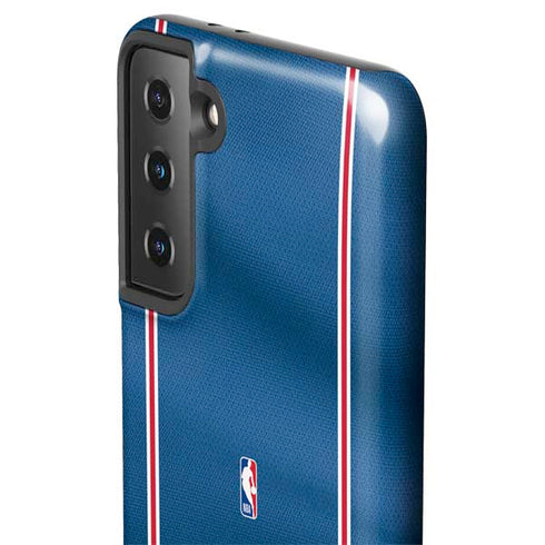 NBA Philadelphia 76ers Jersey Galaxy S21 FE Pro Case