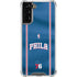 NBA Philadelphia 76ers Jersey Galaxy S21 Plus 5G Clear Case