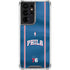 NBA Philadelphia 76ers Jersey Galaxy S21 Ultra 5G Clear Case