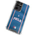 NBA Philadelphia 76ers Jersey Galaxy S21 Ultra 5G Clear Case