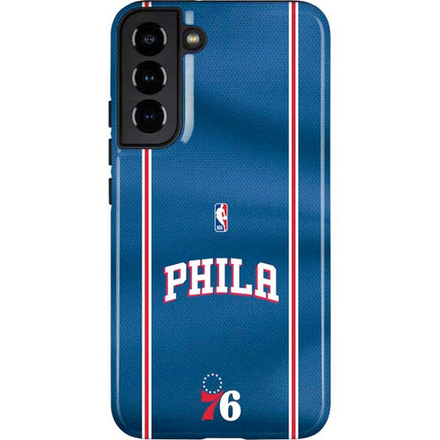 NBA Philadelphia 76ers Jersey Galaxy S22 Plus Pro Case