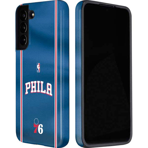 NBA Philadelphia 76ers Jersey Galaxy S22 Pro Case