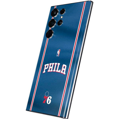 NBA Philadelphia 76ers Jersey Galaxy S22 Ultra Skin