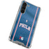 NBA Philadelphia 76ers Jersey Galaxy S23 Plus Clear Case
