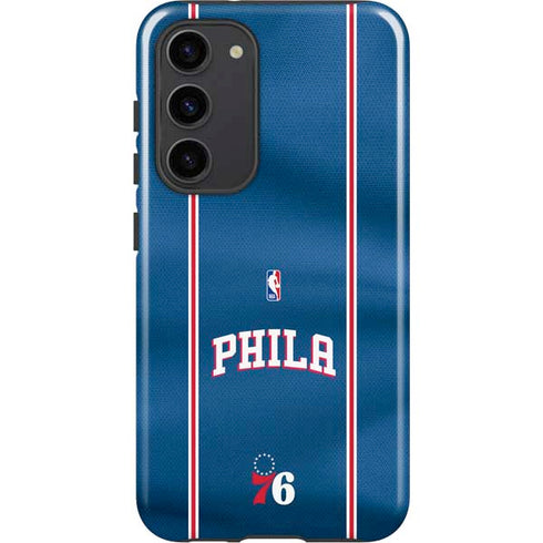 NBA Philadelphia 76ers Jersey Galaxy S23 Plus Pro Case