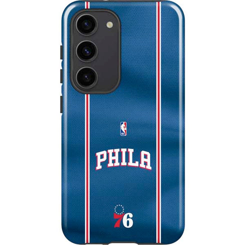 NBA Philadelphia 76ers Jersey Galaxy S23 Pro Case