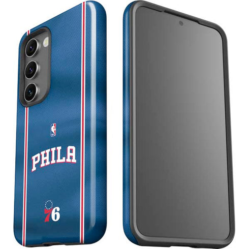 NBA Philadelphia 76ers Jersey Galaxy S23 Pro Case
