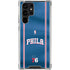 NBA Philadelphia 76ers Jersey Galaxy S23 Ultra Clear Case