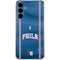 NBA Philadelphia 76ers Jersey Galaxy S24 Clear Case