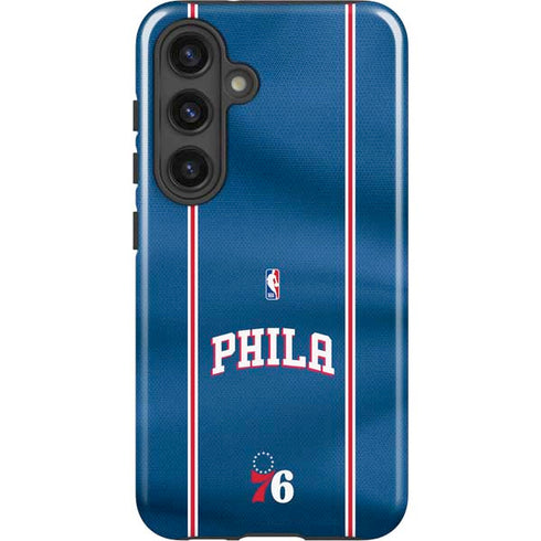 NBA Philadelphia 76ers Jersey Galaxy S24 Plus Impact Case