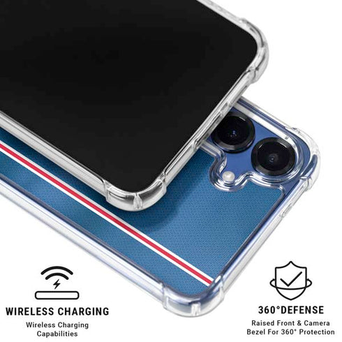 NBA Philadelphia 76ers Jersey Galaxy S25 Clear Case