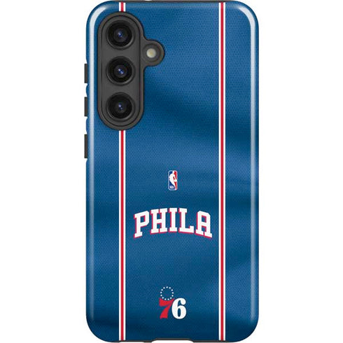 NBA Philadelphia 76ers Jersey Galaxy S25 Plus Impact Case