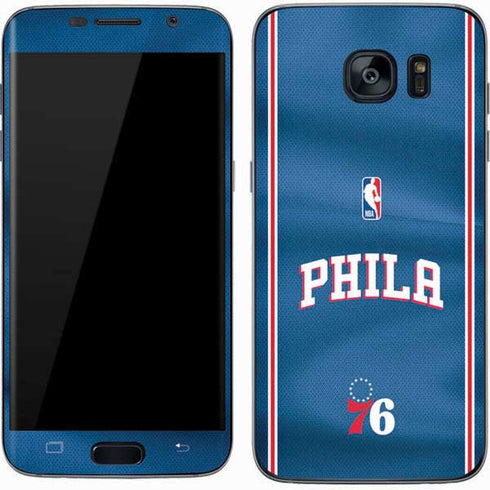 NBA Philadelphia 76ers Jersey Galaxy S7 Skin