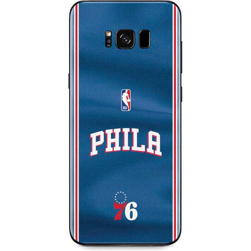 NBA Philadelphia 76ers Jersey Galaxy S8 Plus Skin