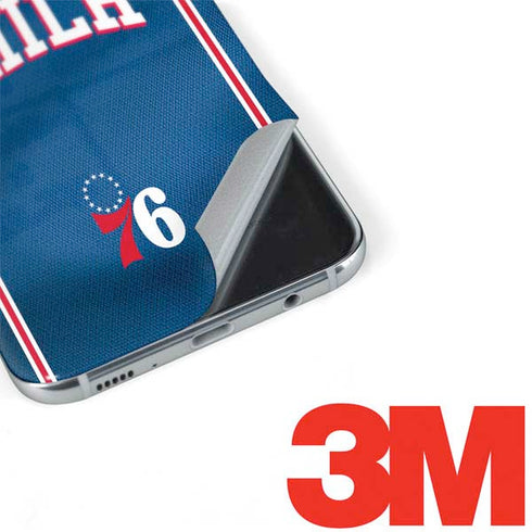 NBA Philadelphia 76ers Jersey Galaxy S8 Plus Skin