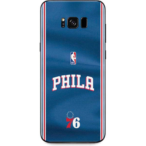 NBA Philadelphia 76ers Jersey Galaxy S8 Skin