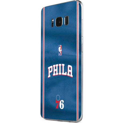 NBA Philadelphia 76ers Jersey Galaxy S8 Skin
