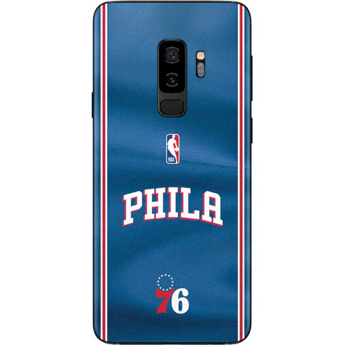 NBA Philadelphia 76ers Jersey Galaxy S9 Plus Skin