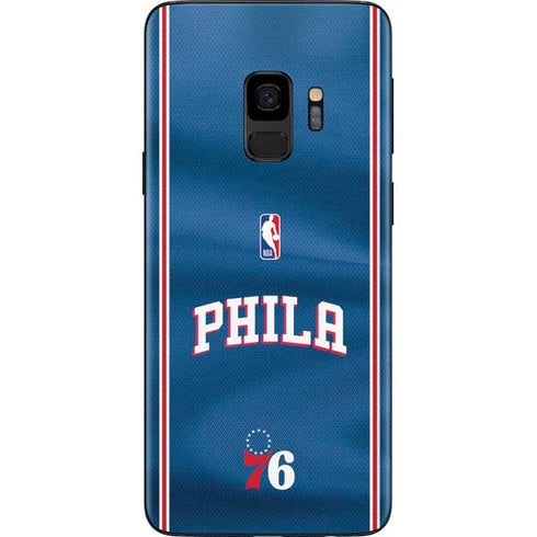 NBA Philadelphia 76ers Jersey Galaxy S9 Skin