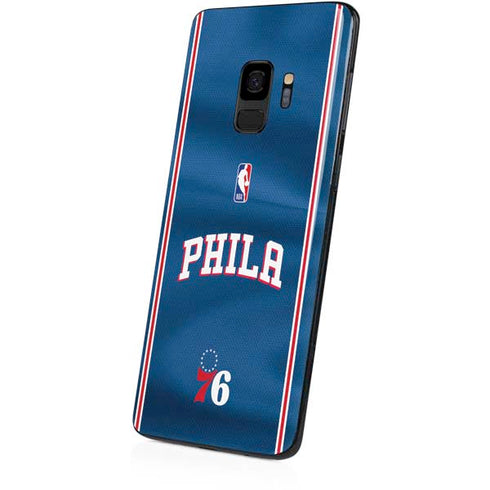 NBA Philadelphia 76ers Jersey Galaxy S9 Skin