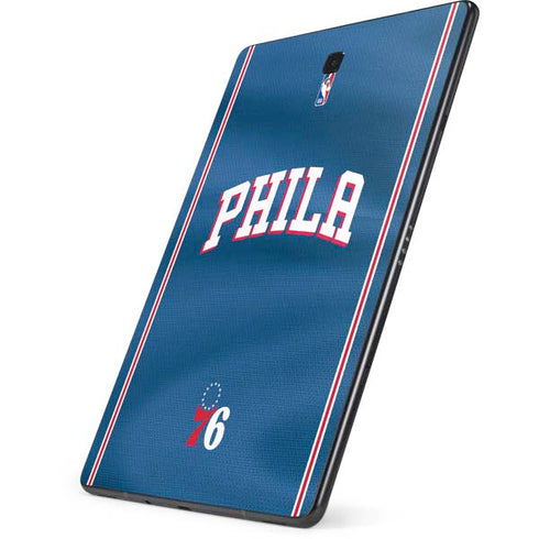 NBA Philadelphia 76ers Jersey Samsung Galaxy Tab Skin