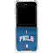 NBA Philadelphia 76ers Jersey Galaxy Z Flip5 5G Clear Case